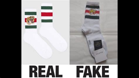 gucci socks fake vs real|are gucci socks any good.